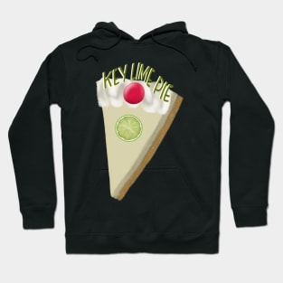 Key Lime Pie on Pink Hoodie